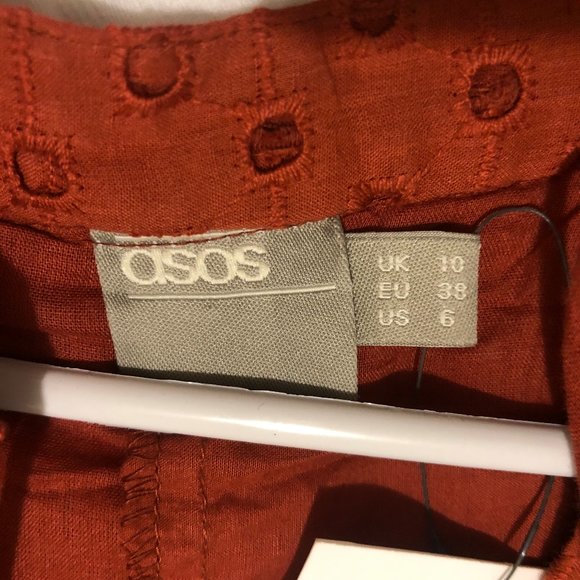 ASOS Mini Broderie Dress - Picture 8 of 9